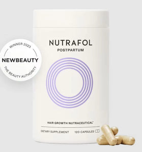 Nutrafol Postpartum - Hair Growth Nutraceutical - 120 Capsules